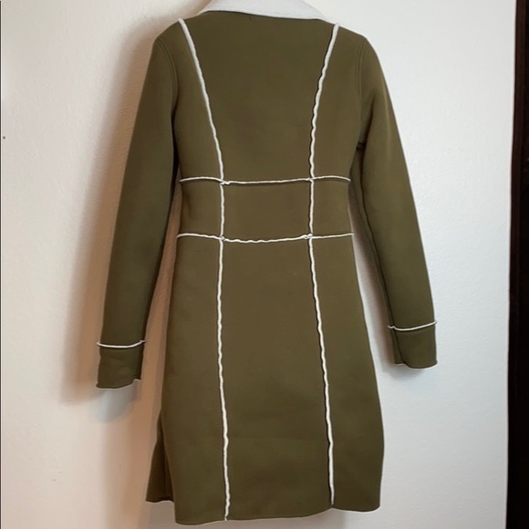 Oakley Polyester Suede & Polyester Sherpa Coat - Picture 2 of 8